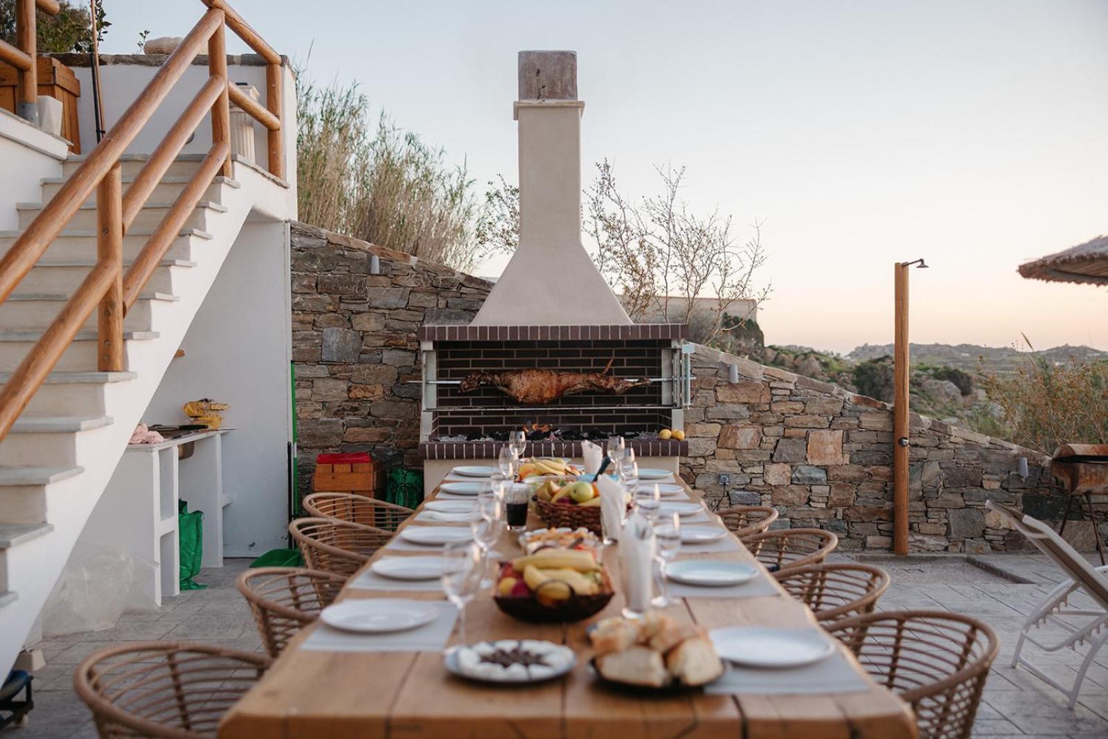 Villa Papa Glinado Naxos Екстер'єр фото