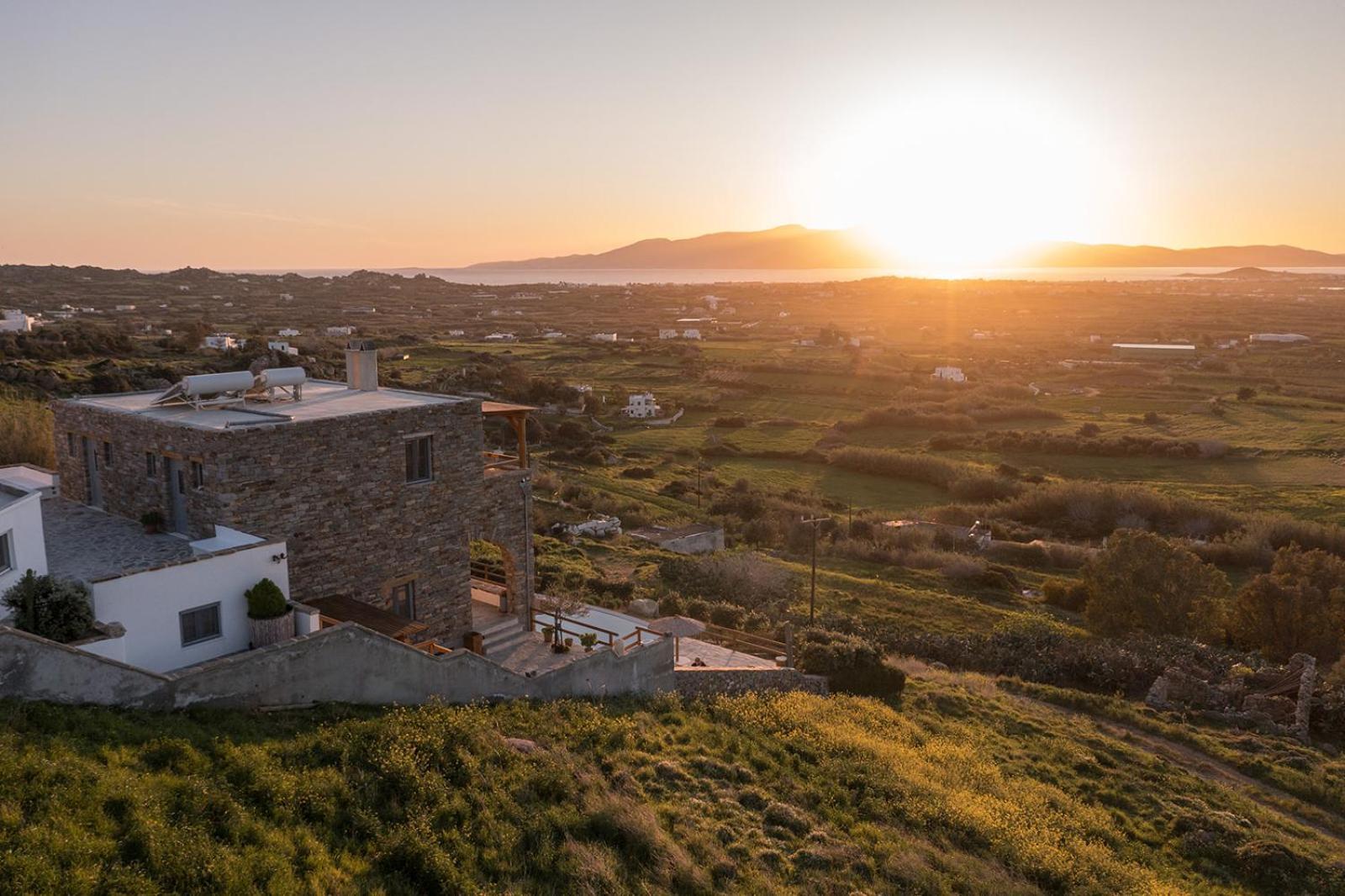 Villa Papa Glinado Naxos Екстер'єр фото